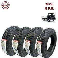 SET 4 GOMME PNEUMATICI RIDER 140/70-12 COPERTONI RUOTE M+S 8PR PIAGGIO APE POKER