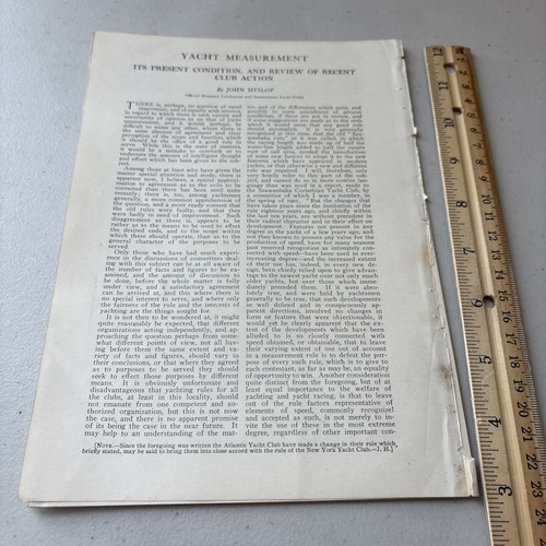 Antique article yacht - antique,