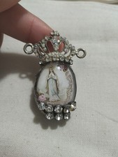 Ciondolo Icona Religiosa Vergine Maria Santa Gemma Galgani