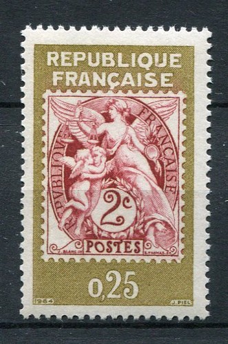 Francia 1964 francobollo - francia, 1964,