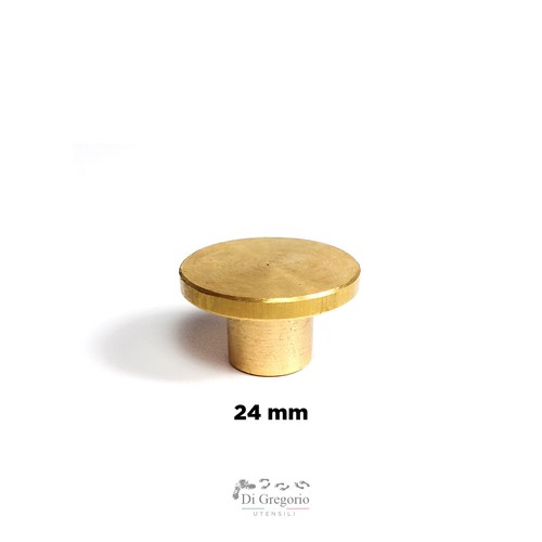 Base ottone per pinza - base, 24