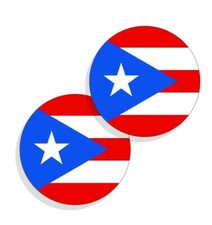 Puerto Rico Flag Stickers Flag