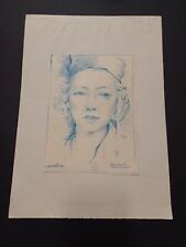 Martini, Bruno - "Ingegard" Volto di donna - Malmoe 1950.