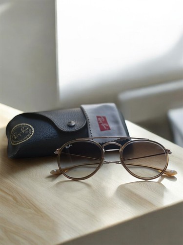 Ray ban round double - ray-ban, bridge-