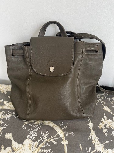 Longchamp pliage cuir borsa - longchamp,