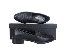 CHANEL Black Logo Women's