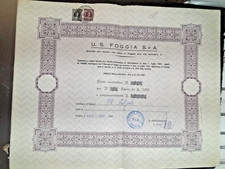 1968 FOGGIA  - NR. 5 AZIONI