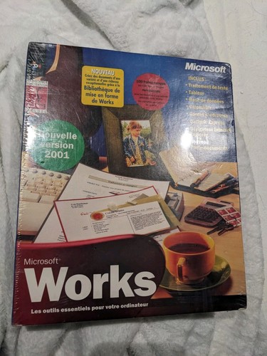 Microsoft works 2001 sealed - 2001,