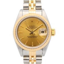 Orologio da polso ROLEX Datejust numero S 69173 carica automatica oro 18KYG usato donna