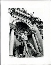 Foto vintage Fontana di Trevi