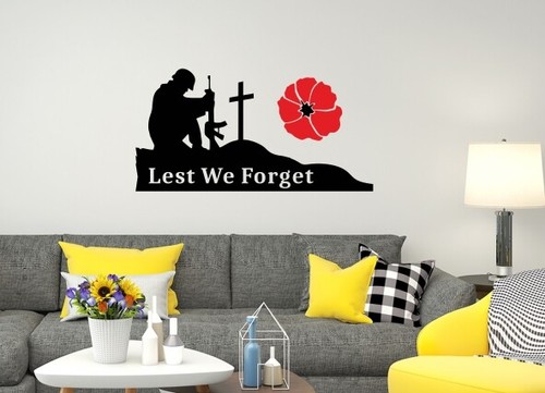 Adesivo lest forget giorno - lest,