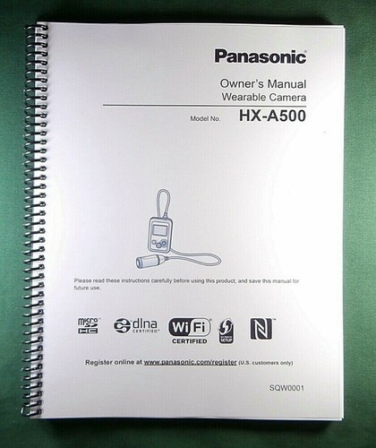 Panasonic a500 manuale - panasonic,