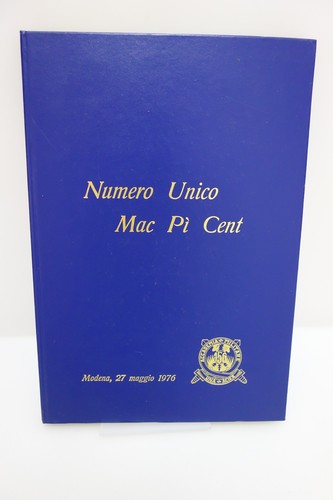 Numero unico mac cent - numero, pi