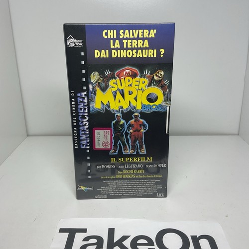 Vhs super mario - mario, 1994