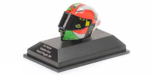 Minichamps casco agv - minichamps, 1/8