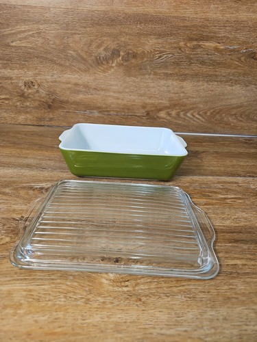 Piatto frigorifero pyrex verde - piatto,