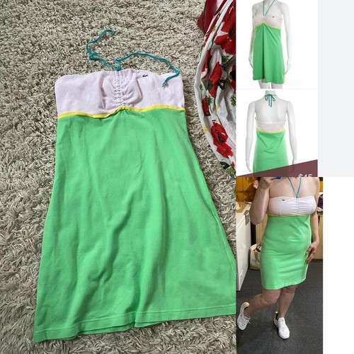 Abito donna lacoste verde - abito,