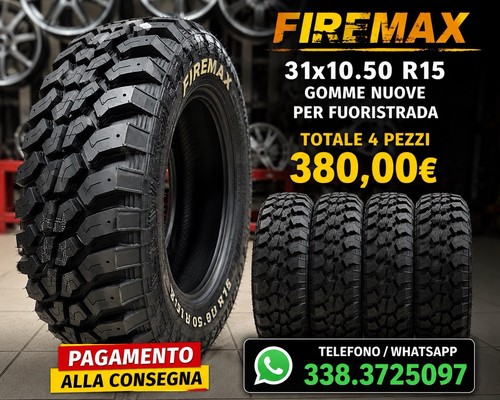 Pneumatici 31x10 r15 109q - 4, 31x10.50