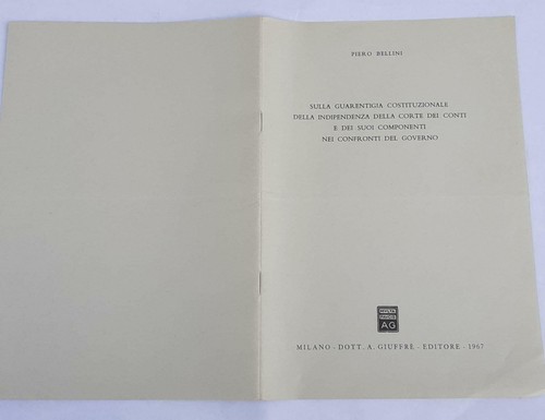 Sulla guarentigia