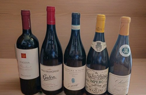 Bottiglie vino rosso e - di,