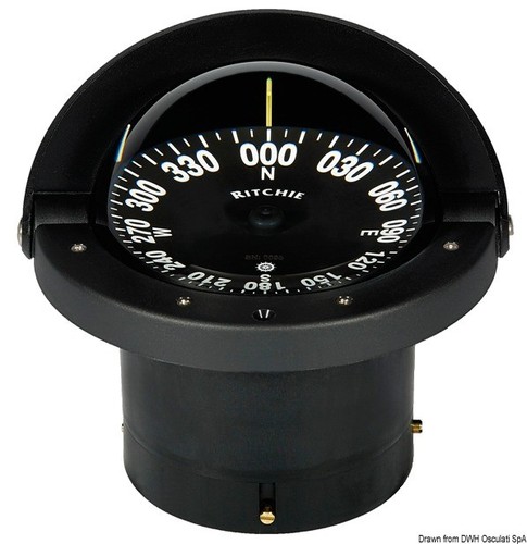 Bussola ritchie wheelmark - wheelmark, 4"