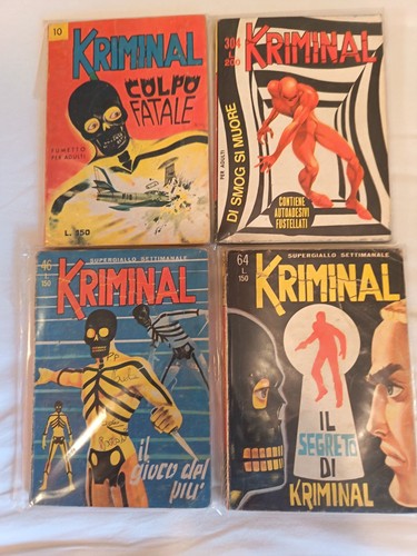 Fumetti memorabilia kriminal - e,