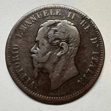 1862 Italia 10 Centesimi -