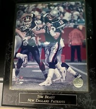 Tom Brady Signed Plaque 