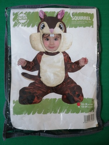 Costume carnevale scoiattolo