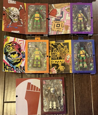 Lotto 5 Figurine NECA TMNT