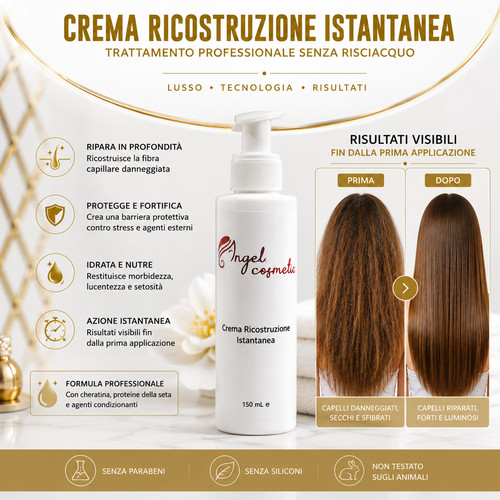 Crema ricostruzione capelli - ricostruzione,
