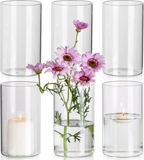 6x Vaso Trasparente vetro per