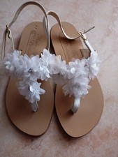 SANDALI INFRADITO MARCHIO : POSITANO PER MATRIMONIO TG.32 RAGAZZA USATE 