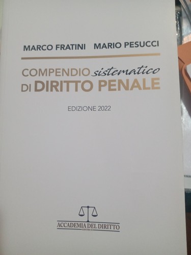 Compendio sistematico - compendio,