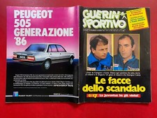 GUERIN SPORTIVO 1985 n 48 con Poster Story MALDINI-MILAN CUCCHI-INTER , PISA