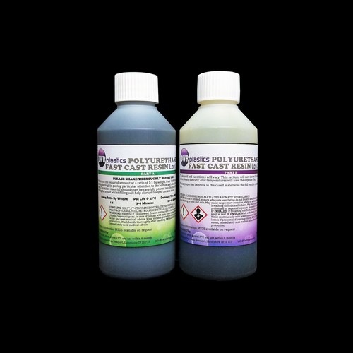 Kit 500 resina plastica - kit, g
