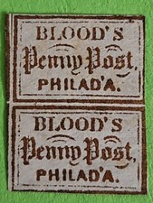 Francobollo USA 1848 BLOOD'S