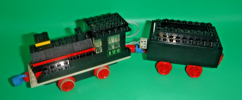 Lego 122 treno loco - treno, vintage