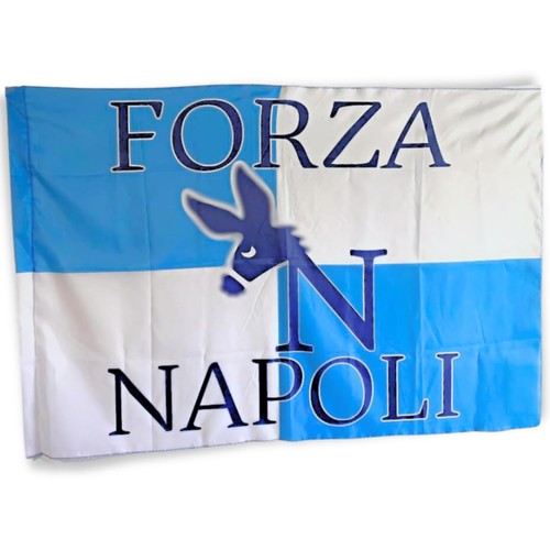 Bandiera del napoli - bandiera, 90x150cm