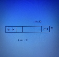 Staffa per tegola piana
