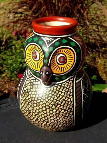 Vaso gufo terracotta - gufo,