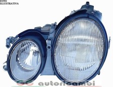 FARO PER MERCEDES CLK W208 97-02 H7/H7 VETRO RIGATO SINISTRO