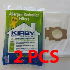 2 x Per SACCHETTI SOTTOVUOTO KIRBY:6 Sentria UNIVERSALI~ F Style MICRON MAGIC Hepa 
