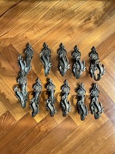 Lotto set 11 ferma tende  Appendi Abiti ambrasse in bronzo antiche