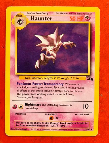 Lotto carte pokemon - lotto, haunter