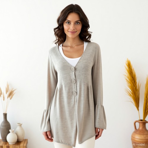 Cottage cardigan beige - cottage,