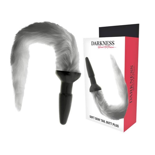 Darkness plug anale con coda - con,