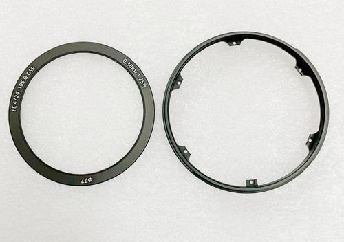 Anello filtro targhetta