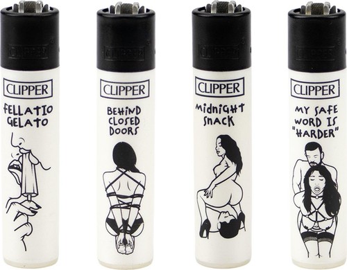 Accendino clipper set 4 - -, di
