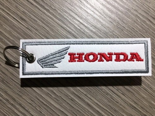 Portachiavi honda ricamato - honda,